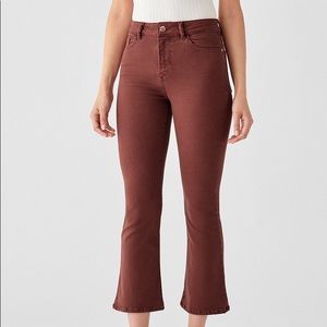 DL1961 Redwood Bridget Cropped Bootcut High Rise